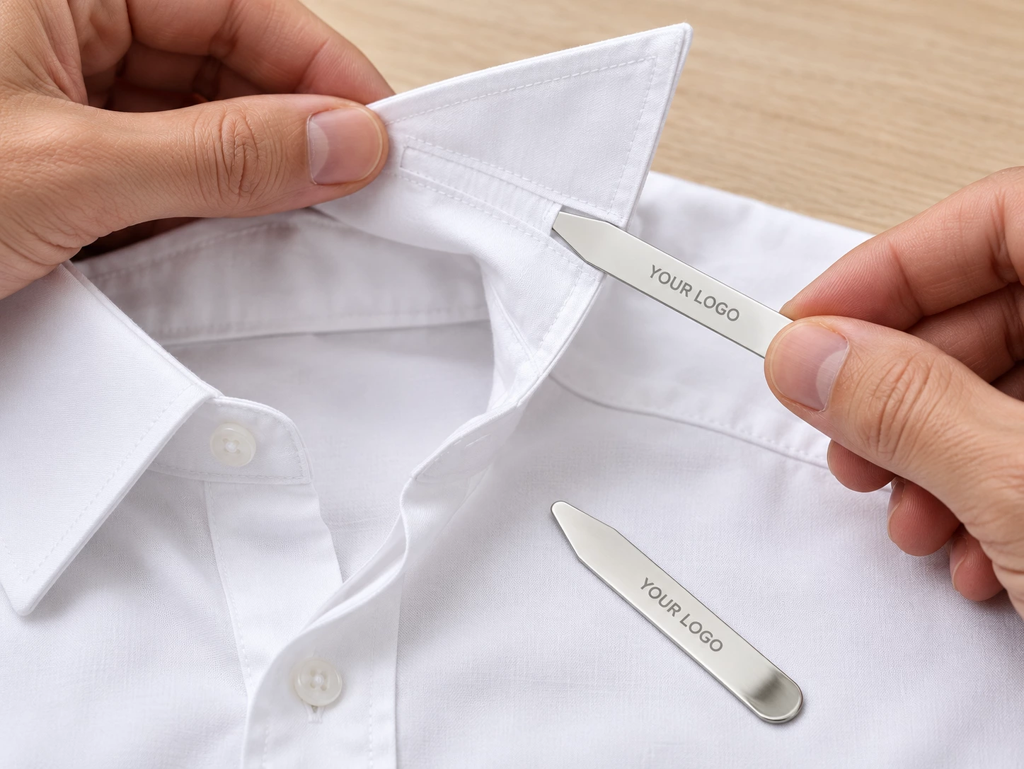 Stainless Steel Collar Stay Set