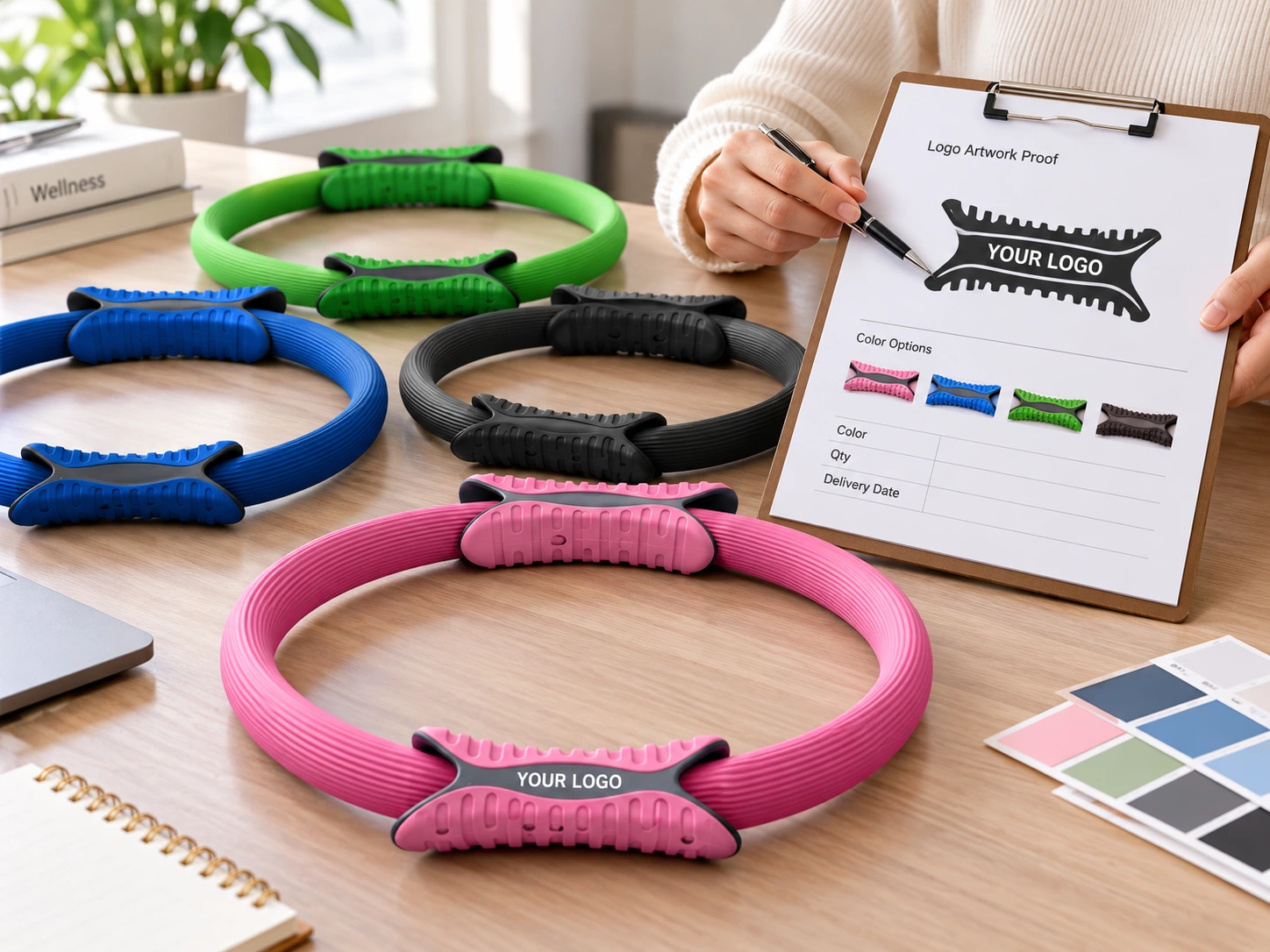 Yoga & Pilates Exercise Ring