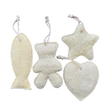 Natural Loofah Bath Sponge in Assorted Shapes